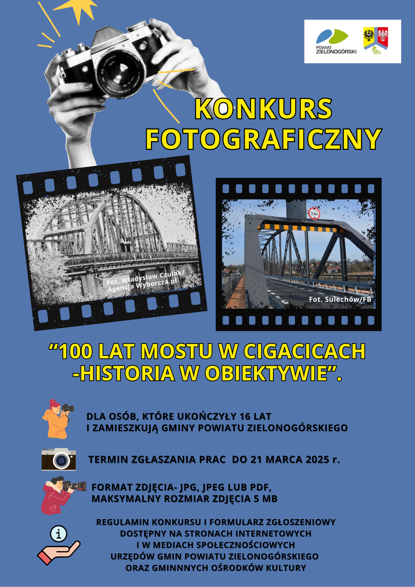 Konkurs fotograficzny 100 lat mostu w Cigacicach