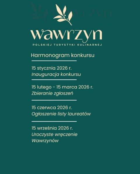 wawrzyn harmonogram konkursu
